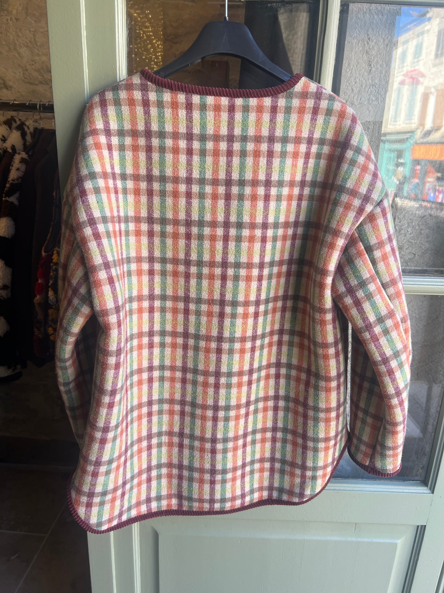 Veste à carreaux Anita-Johanna Paris