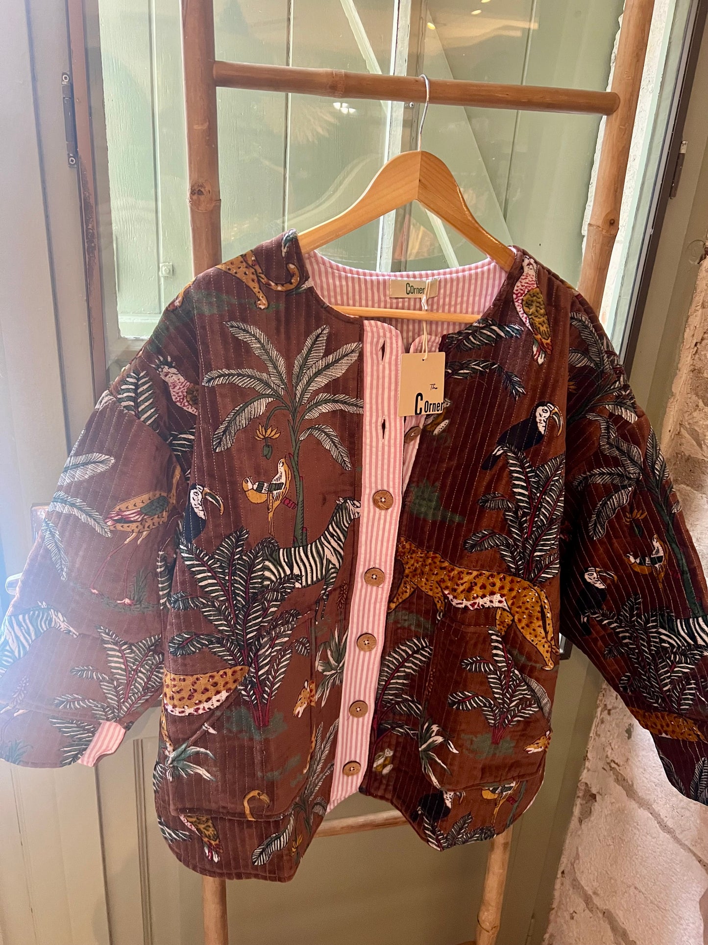 Blouse Emma prune-Johanna Paris