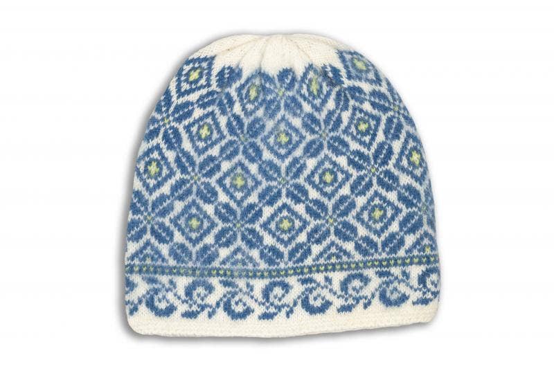 Bonnet en tricot Moliden: Bleu / Taille unique