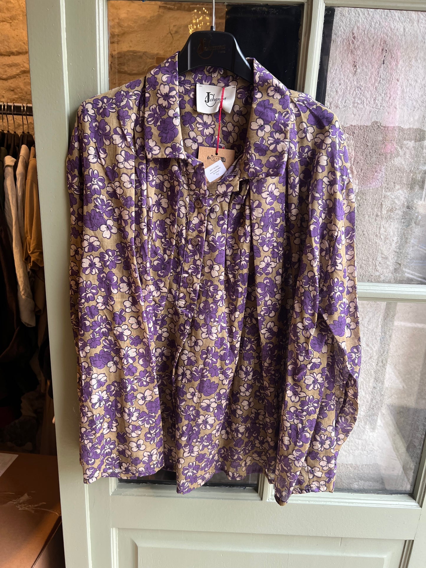 Chemise fleurie Mia-Johanna Paris