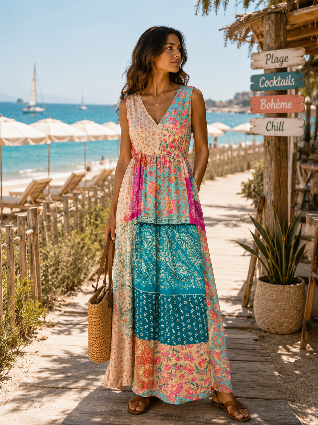 Robe Ibiza 100% coton