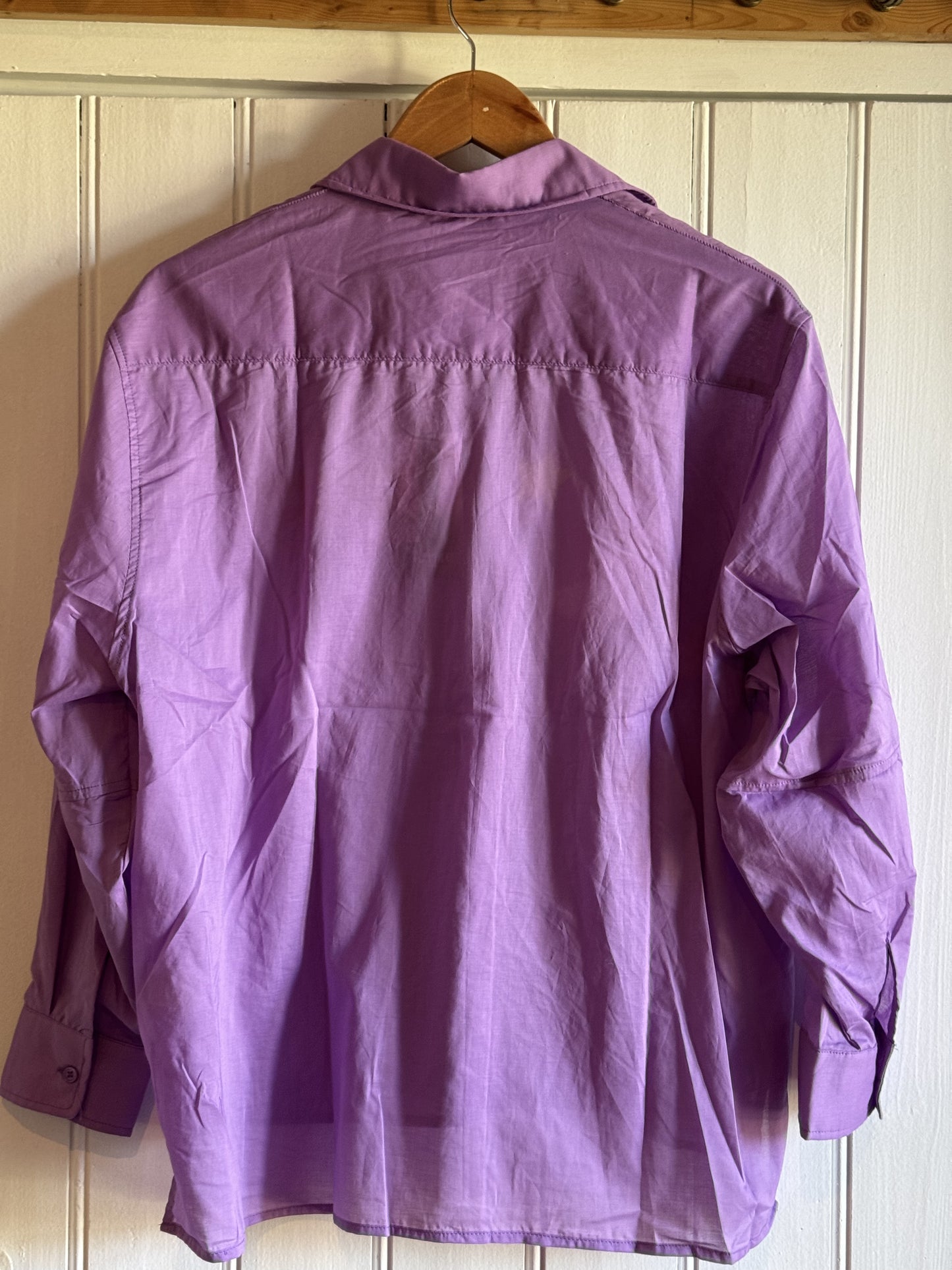 Promo-Chemise violette Esmeralda -Adoré Paris