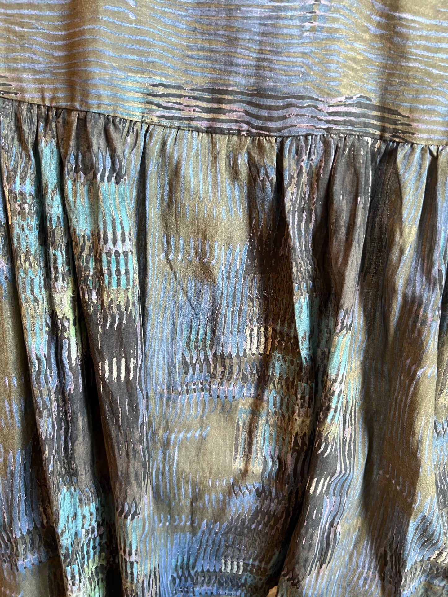 Promo-Chemise Bella multicolore carbone-Johanna Paris