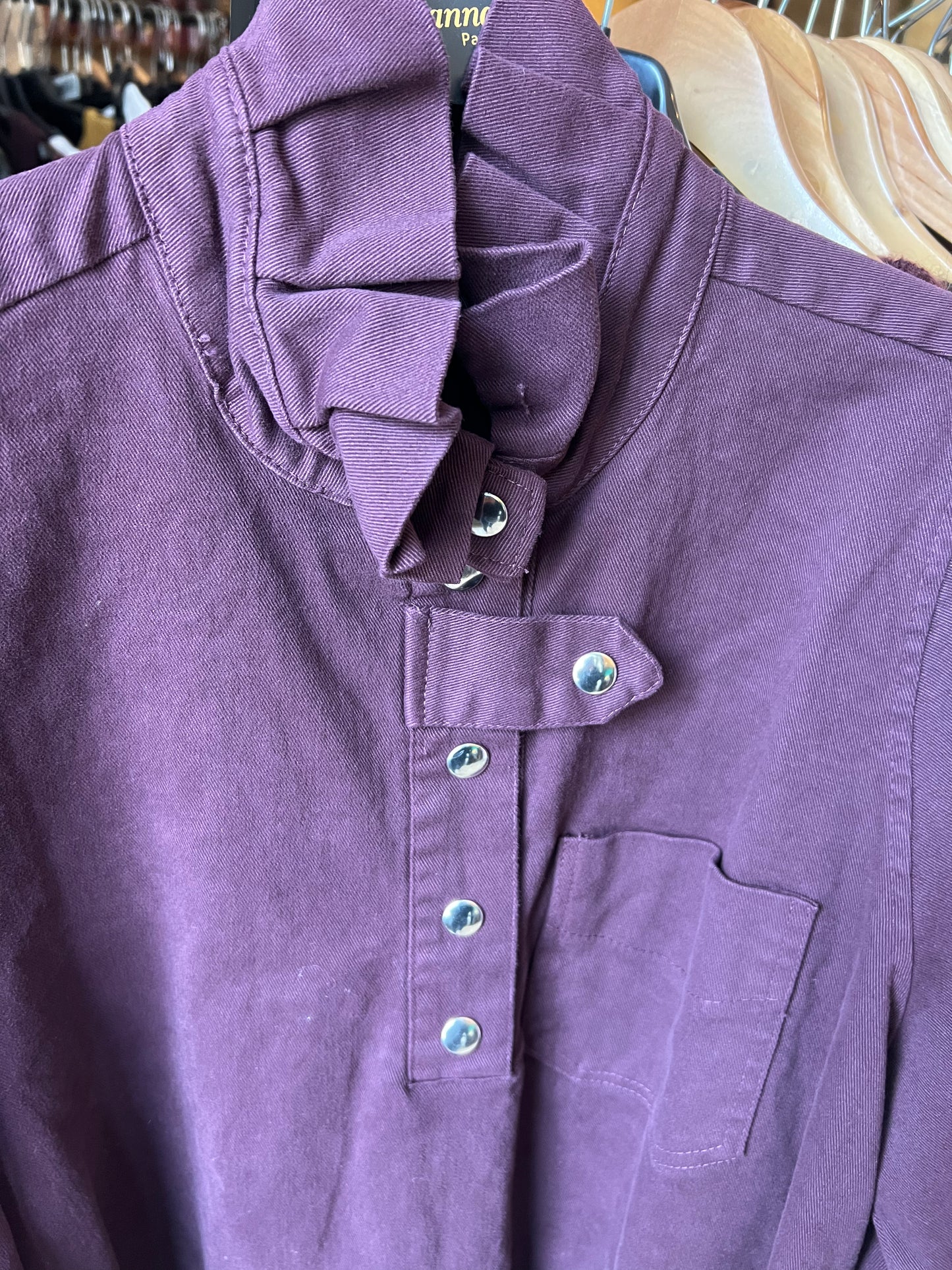 Blouse Elisa -Johanna paris-coloris prune