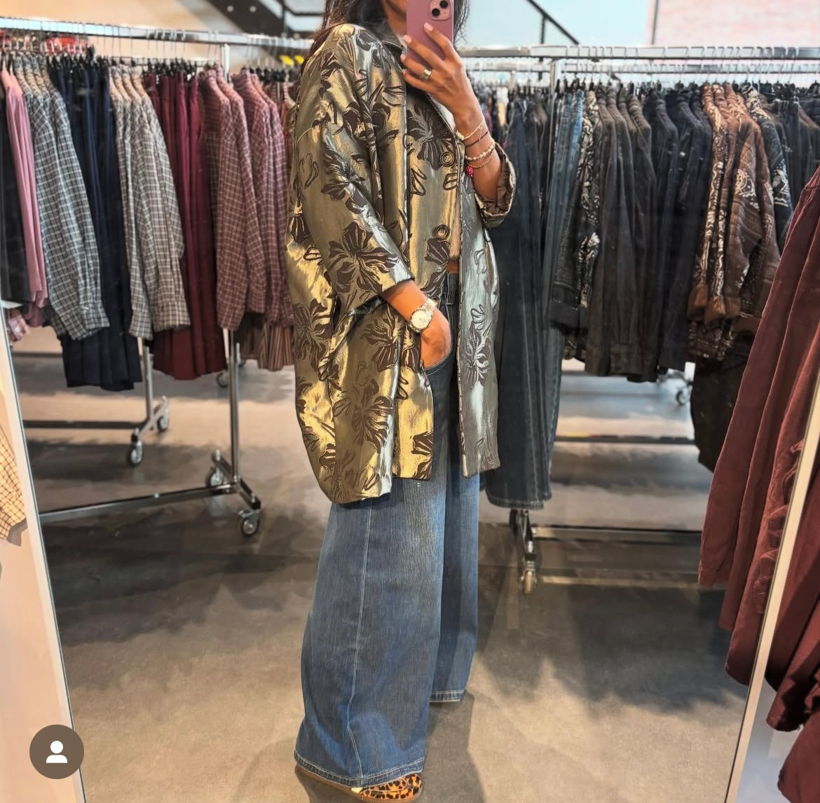 Veste doré Diana-Johanna Paris