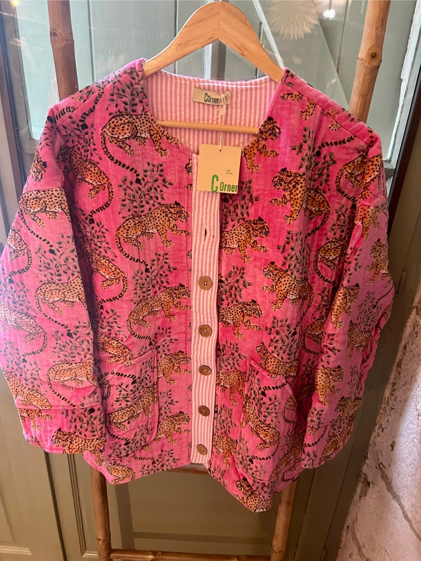 Veste matelassée - The Corner rose