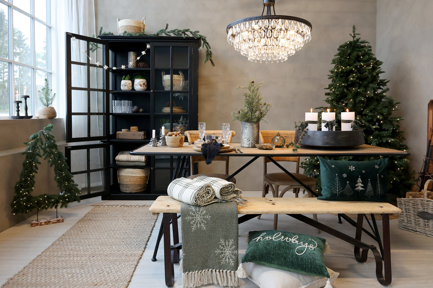 Plaid Noé en coton recyclé -Chic Antique