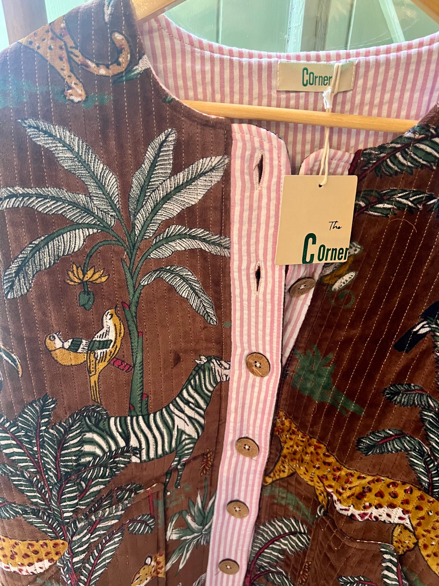 Veste matelassée choco-The Corner