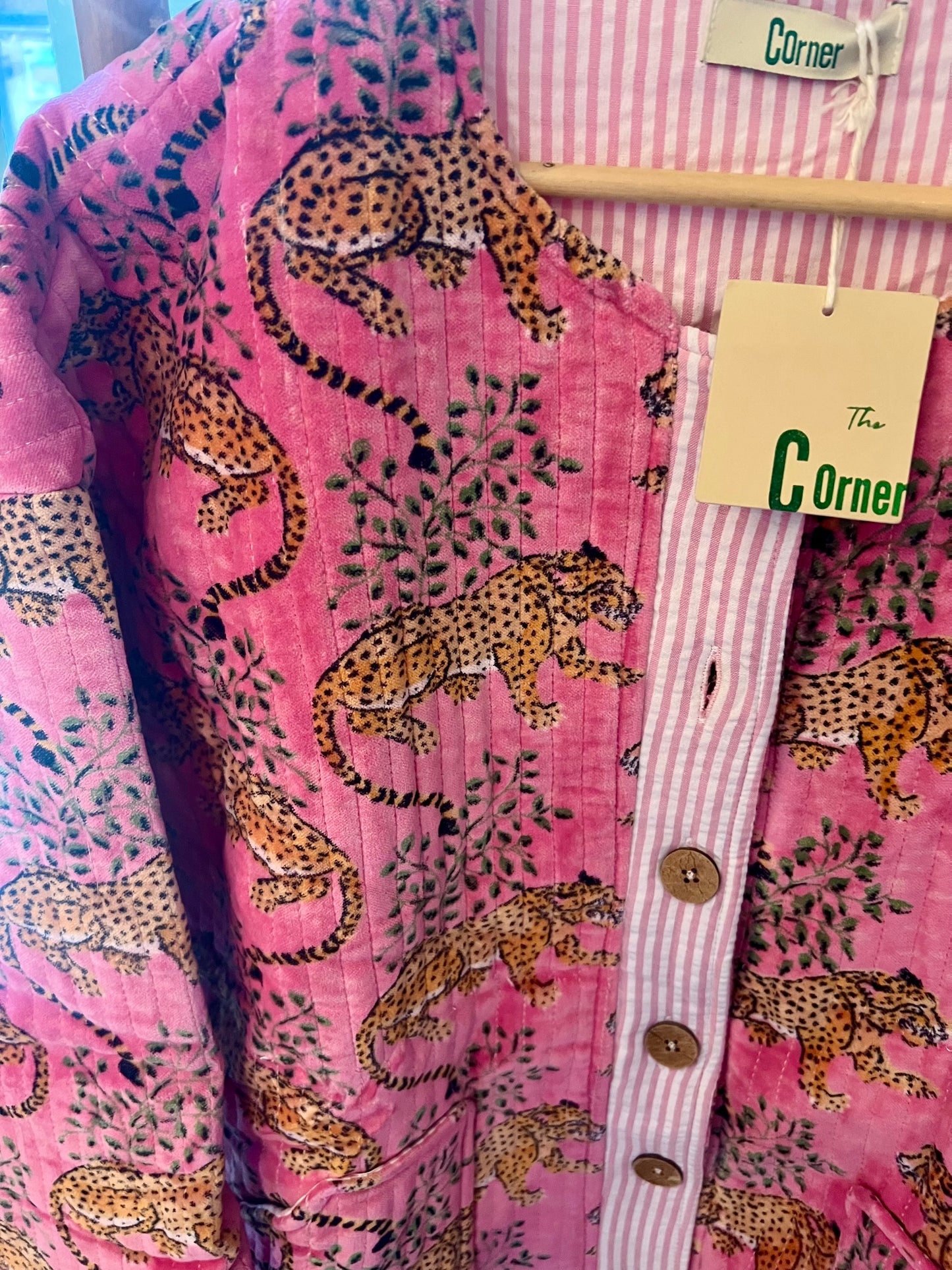 Veste matelassée - The Corner rose