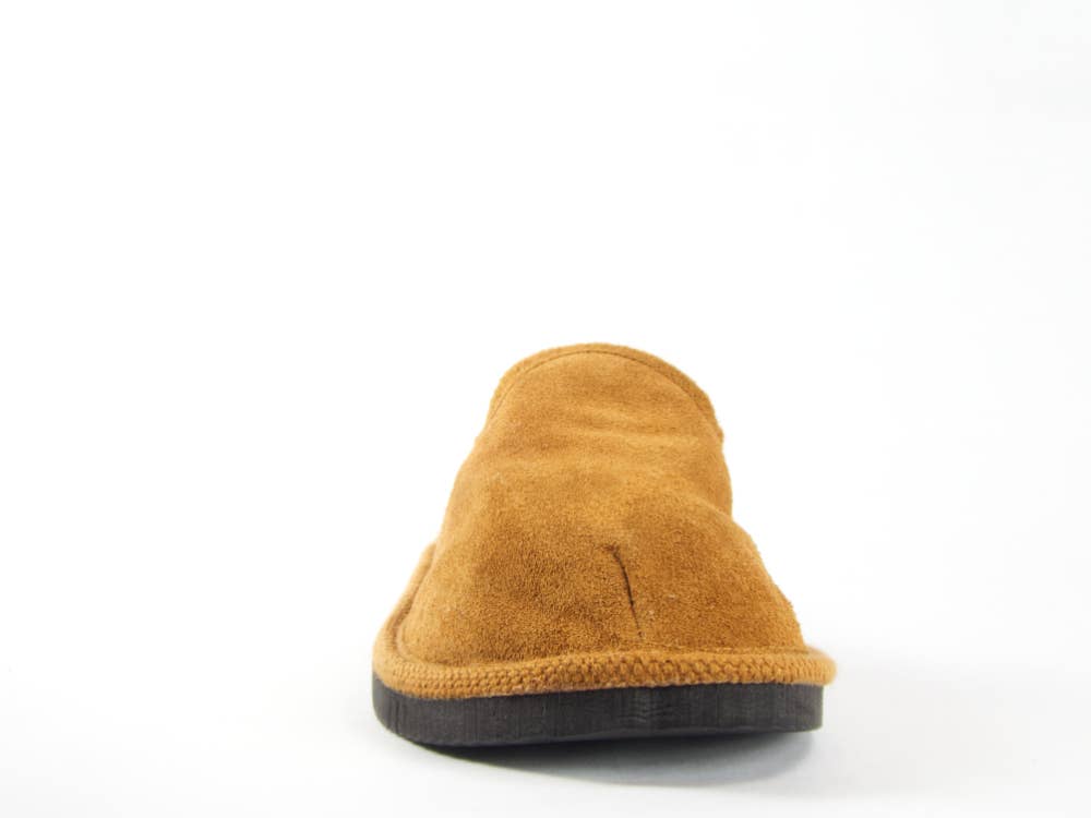 Pantoufle espagnole Bernardino en laine cognac 36-46: Cognac / 43