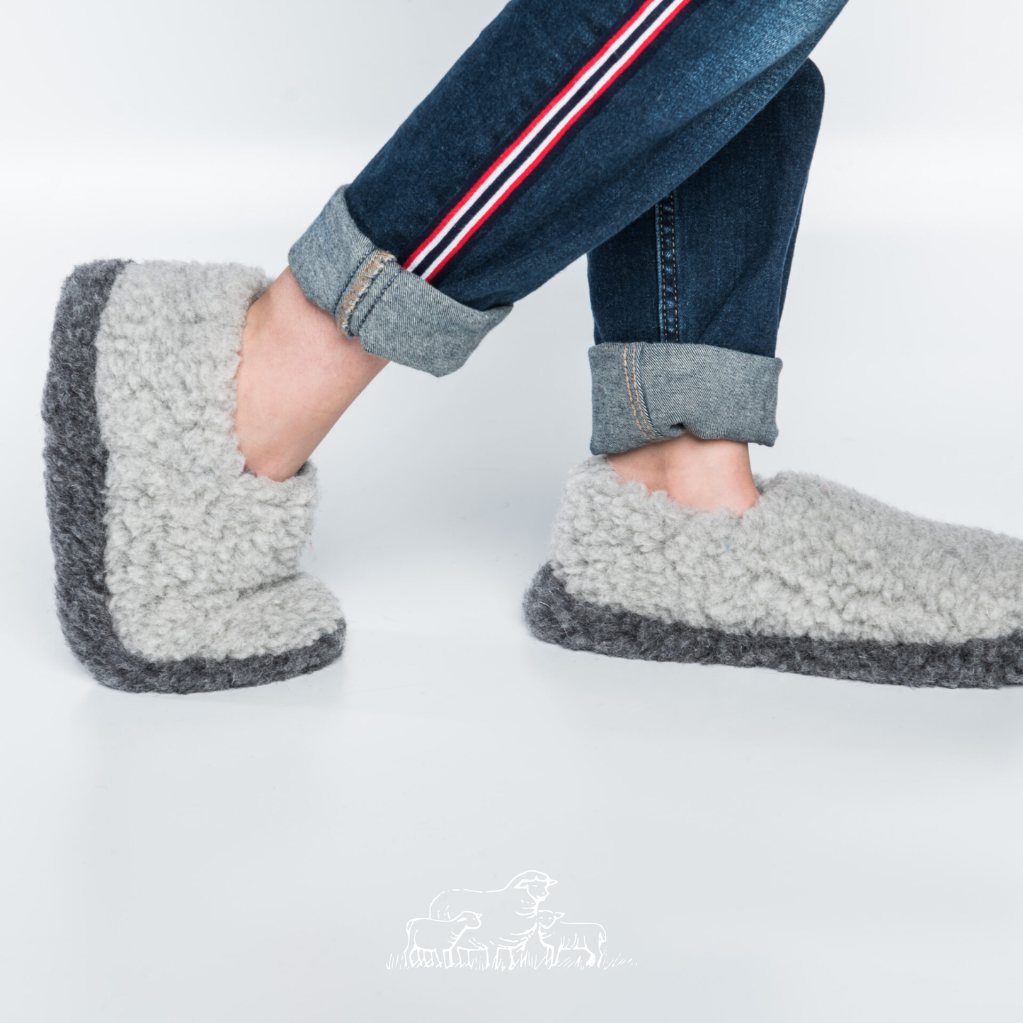 Chaussons Nuage Gris: 39/40