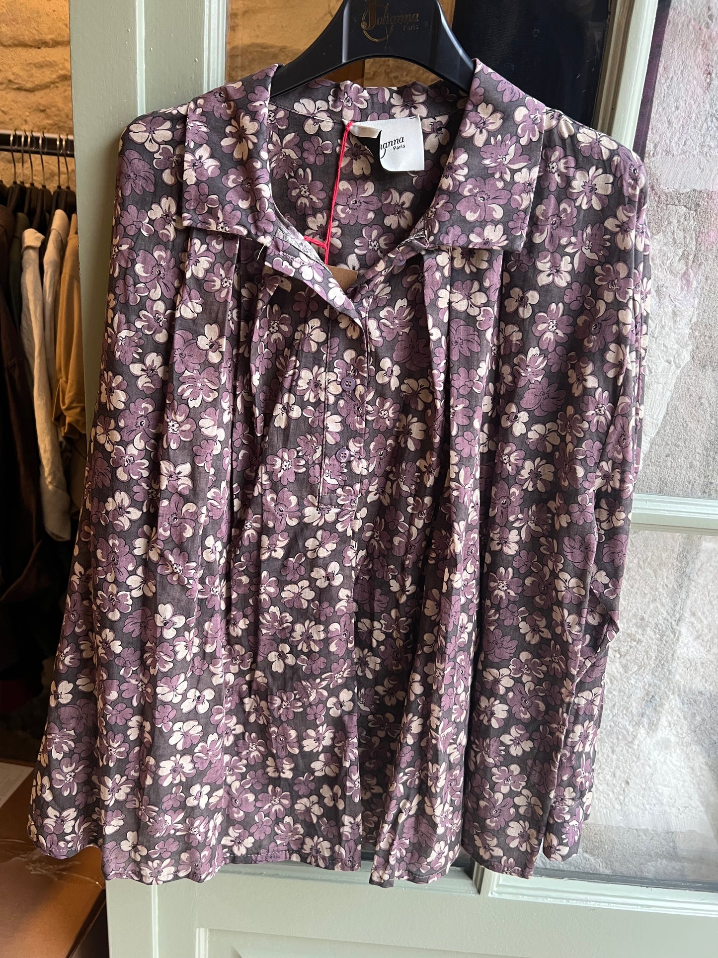 Chemise fleurie Mia-Johanna Paris