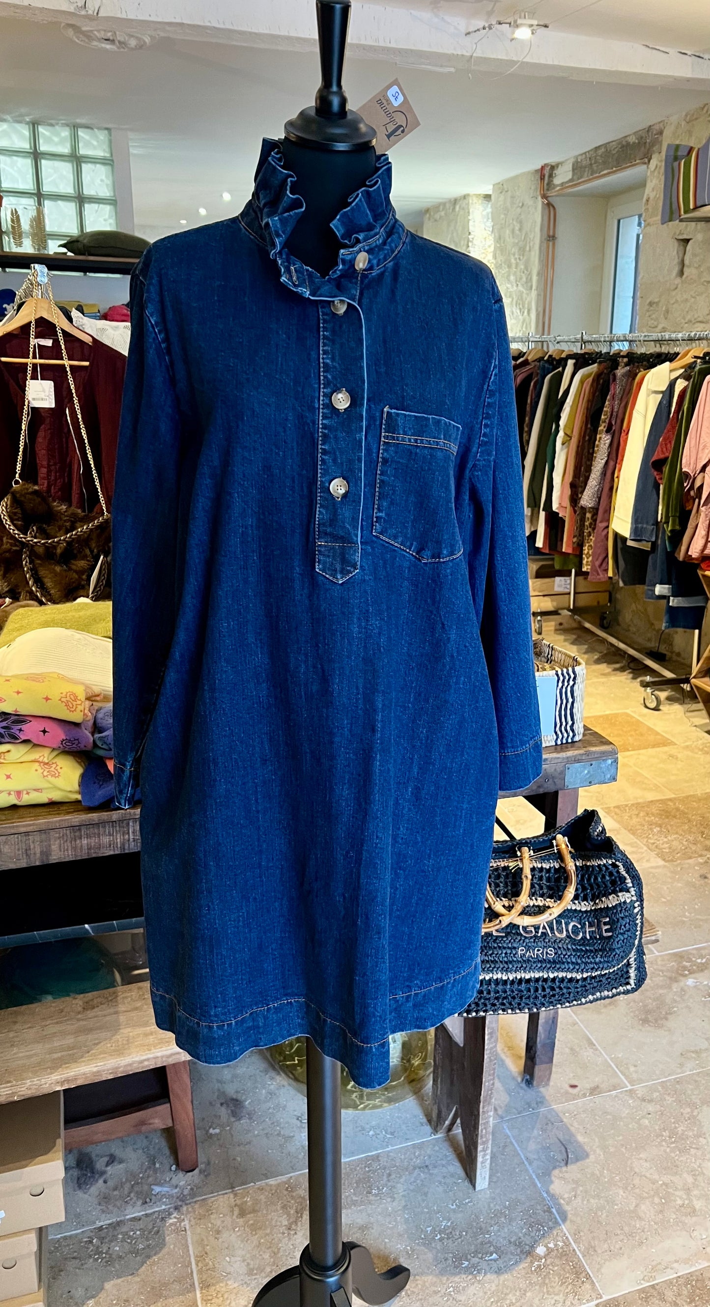 Robe en jean Louise-Johanna Paris