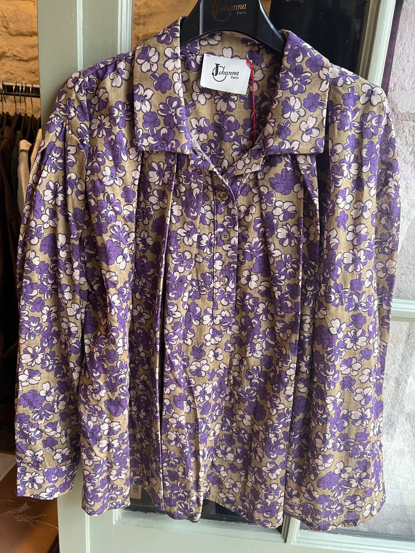 Chemise fleurie Mia-Johanna Paris