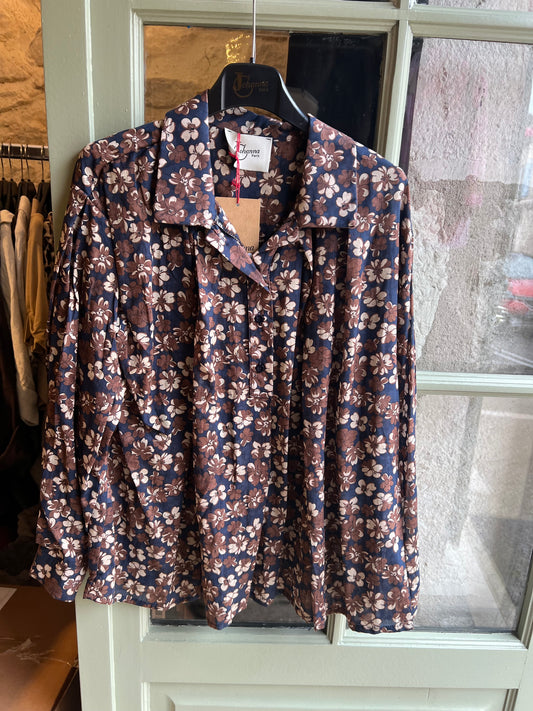Chemise fleurie Mia-Johanna Paris