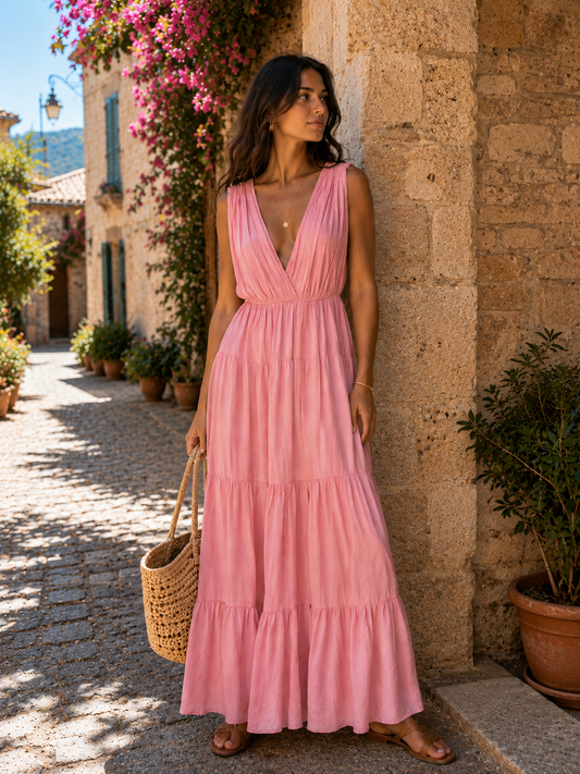 Robe Florence voile de coton-Johanna Paris