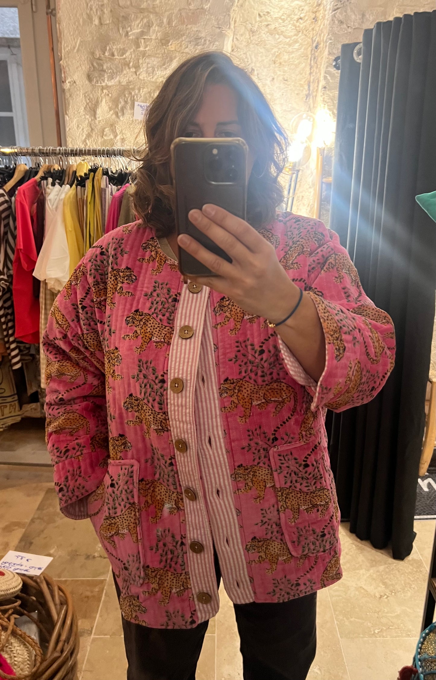 Veste matelassée - The Corner rose