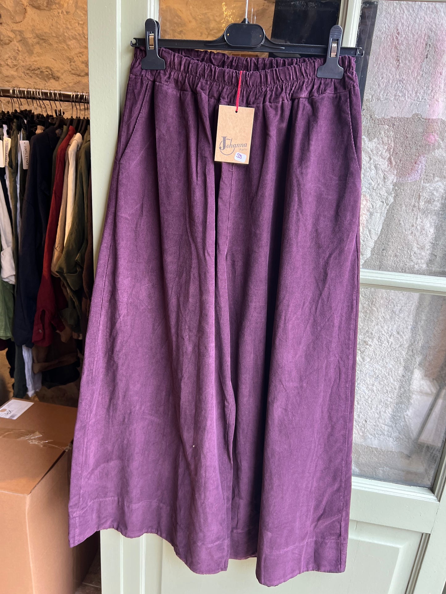 Pantalon Elia velours-Johanna Paris