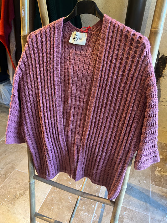 Gilet Clara rose-Johanna Paris