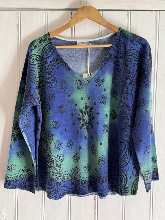 Promo-Pull col V bandana Esma-Adoré Paris