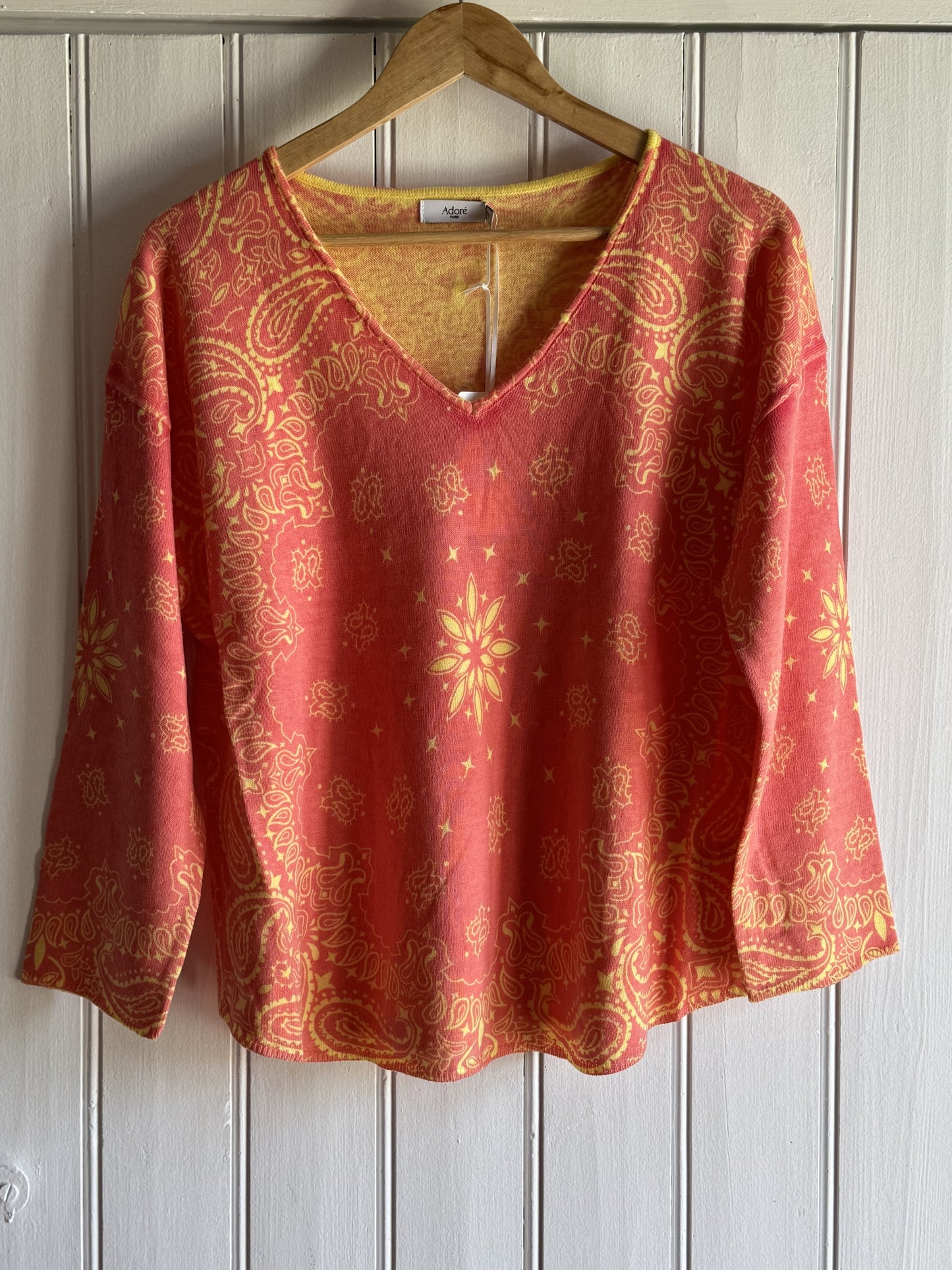 Promo-Pull col V bandana Esma-Adoré Paris