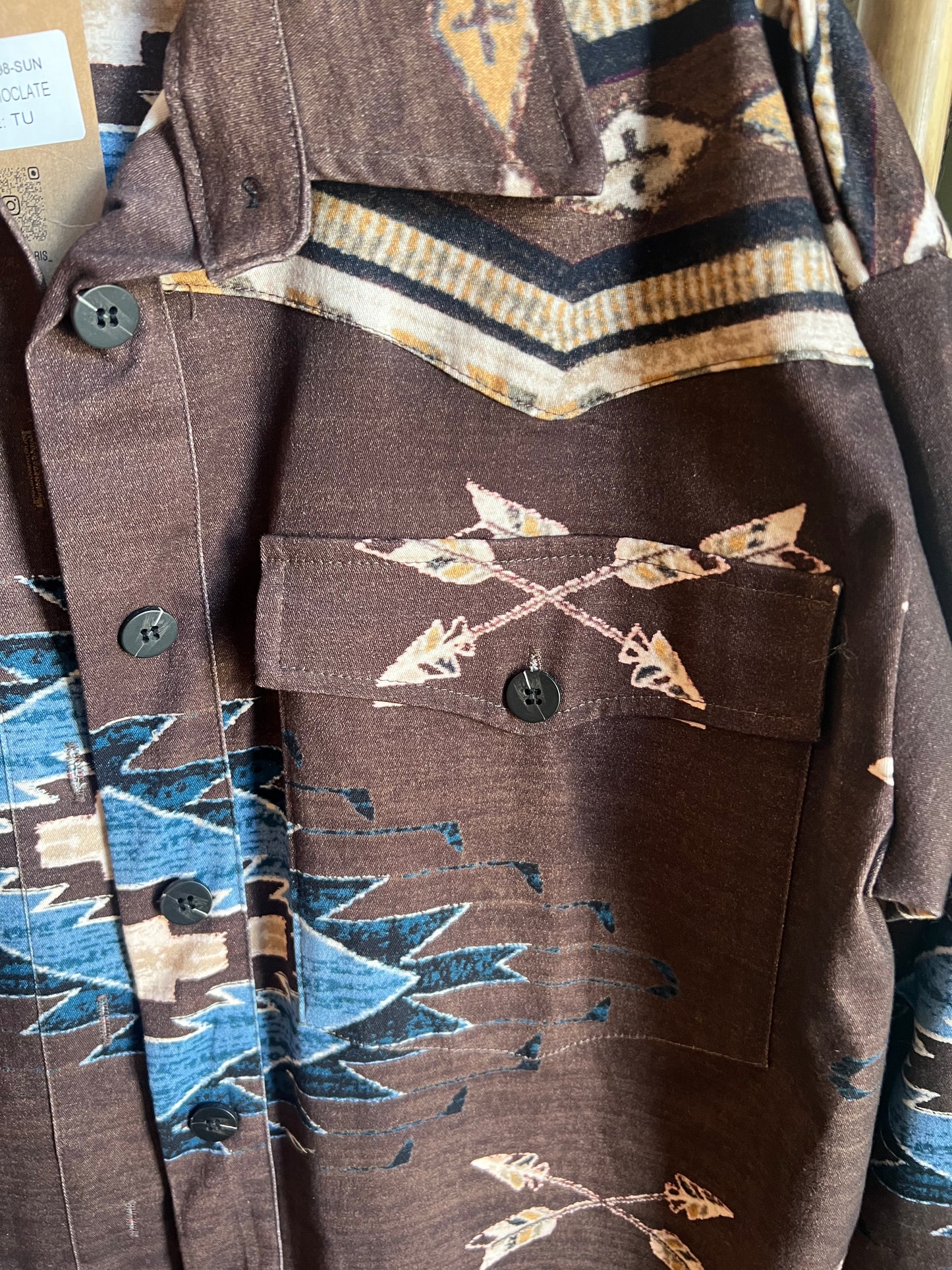 Sur chemise Peruvian Johanna Paris