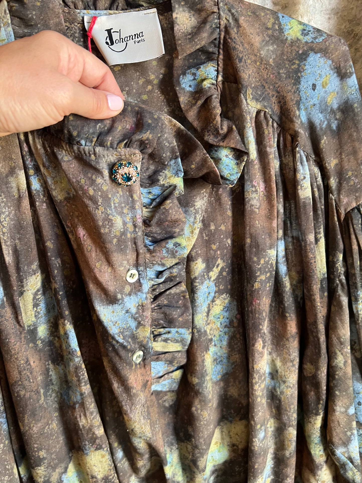 Promo-Chemise Bella multicolore-Johanna Paris