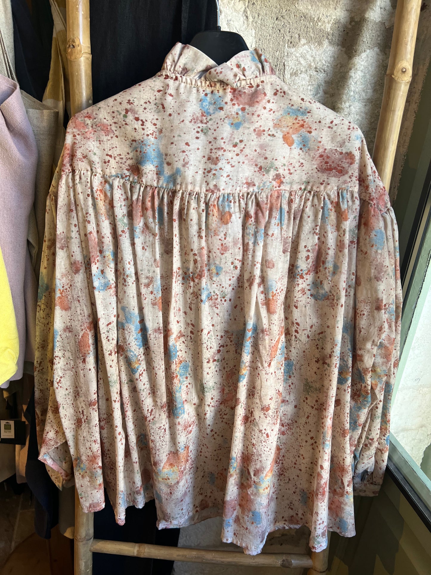 Promo-Chemise Bella multicolore clair-Johanna Paris