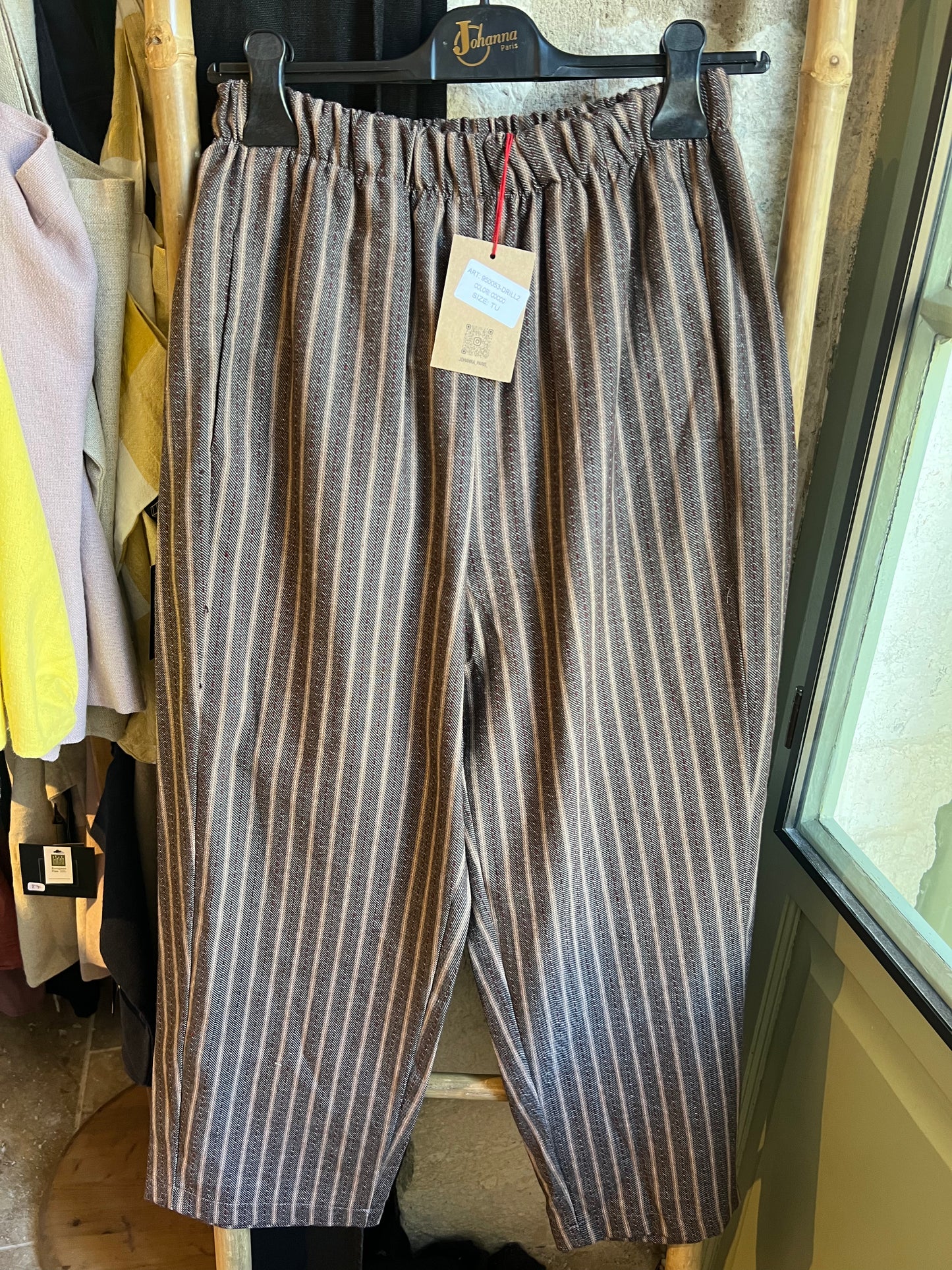 Pantalon Magique Emile choco-Johanna Paris