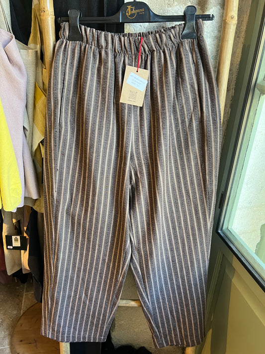 Pantalon Magique Emile choco-Johanna Paris