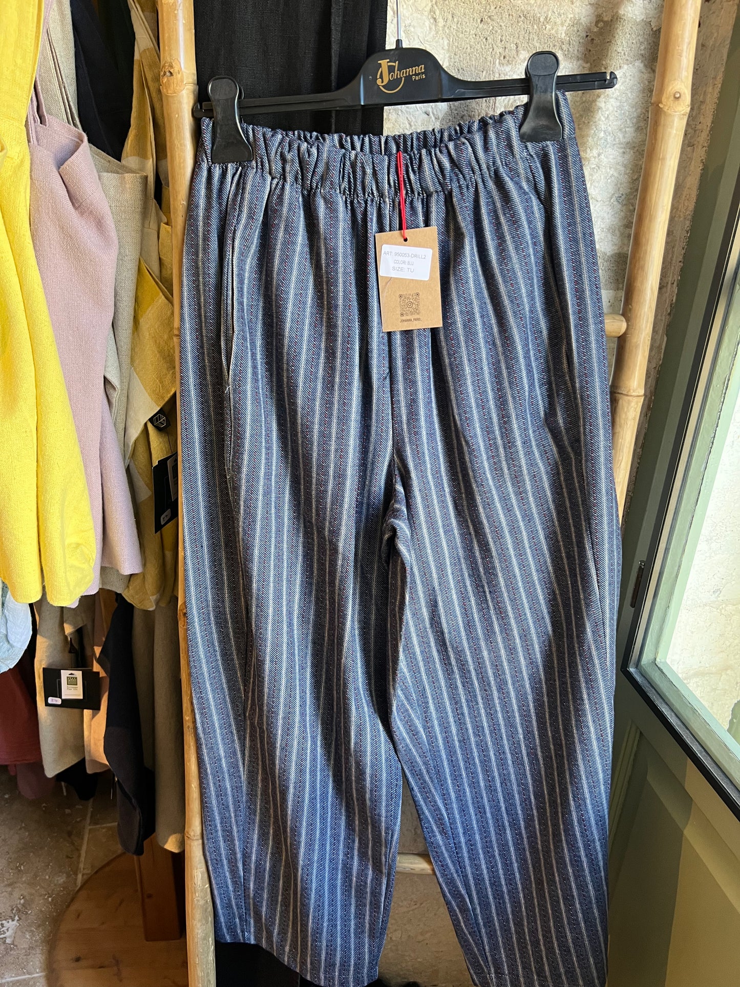 Pantalon Magique Emile bleu-Johanna Paris