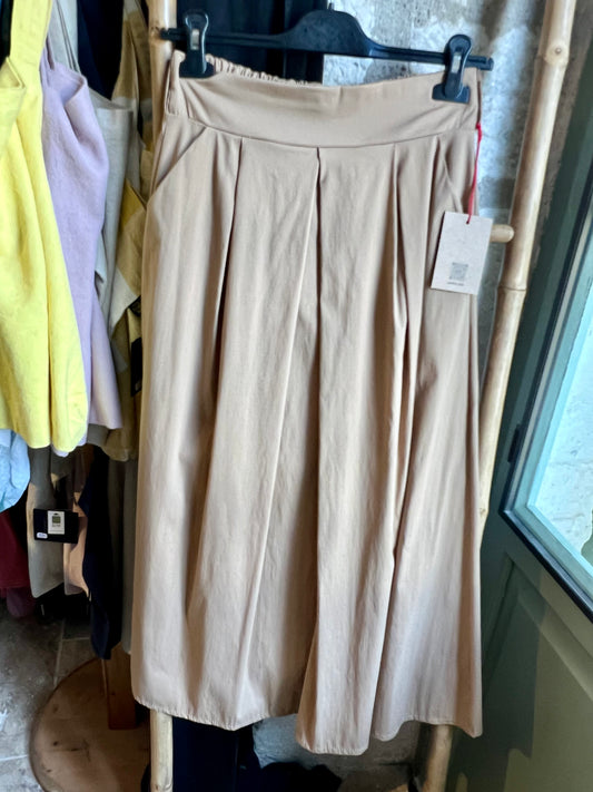 Promo-Jupe longue Diane taupe Johanna Paris