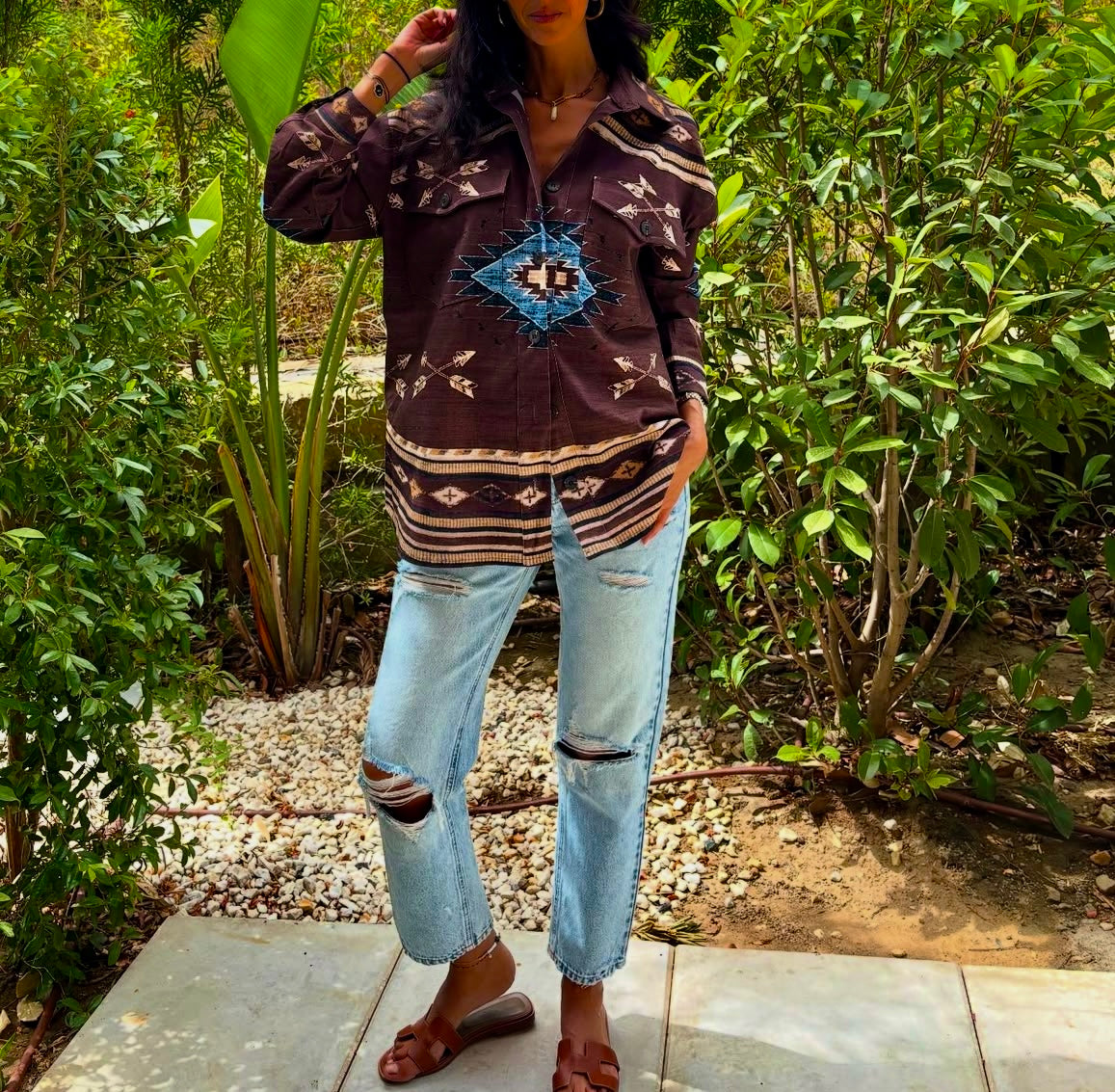 Sur chemise Peruvian Johanna Paris