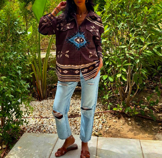 Sur chemise Peruvian Johanna Paris