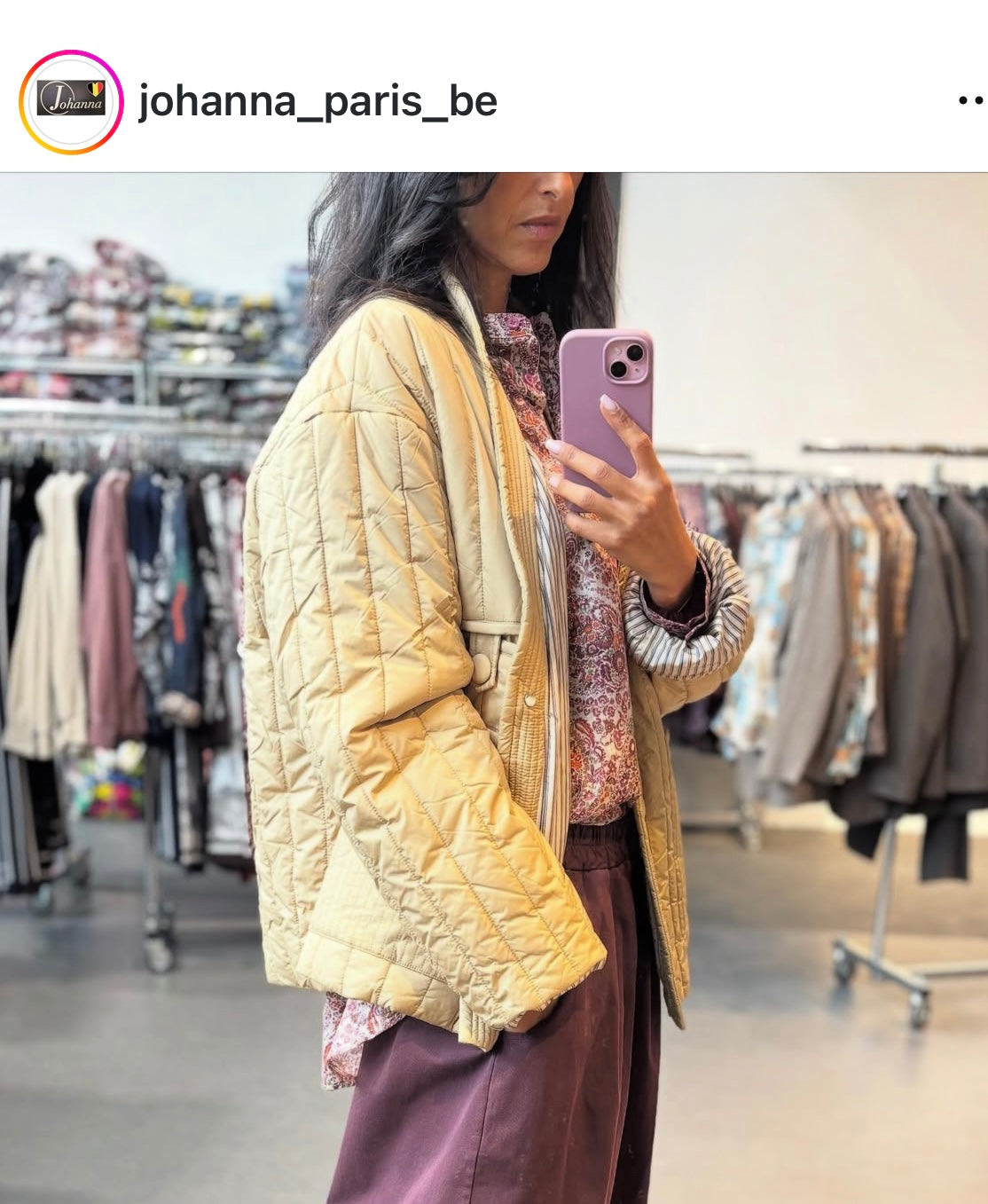 Veste matelassée Marie-Johanna Paris