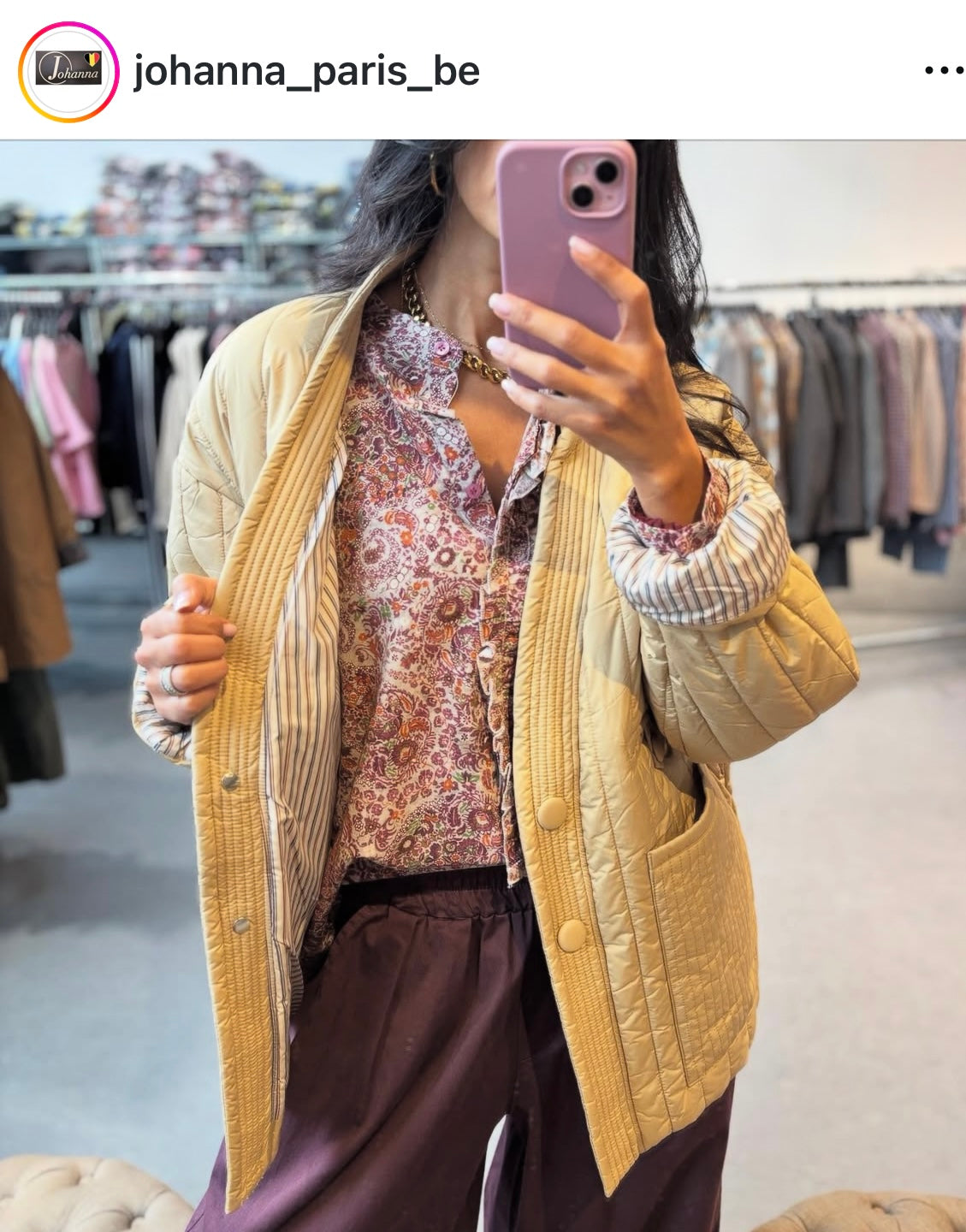 Veste matelassée Marie-Johanna Paris