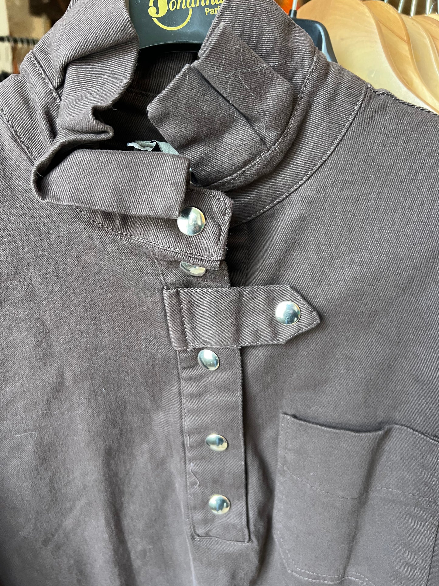 Blouse Elisa-Johanna Paris-coloris choco