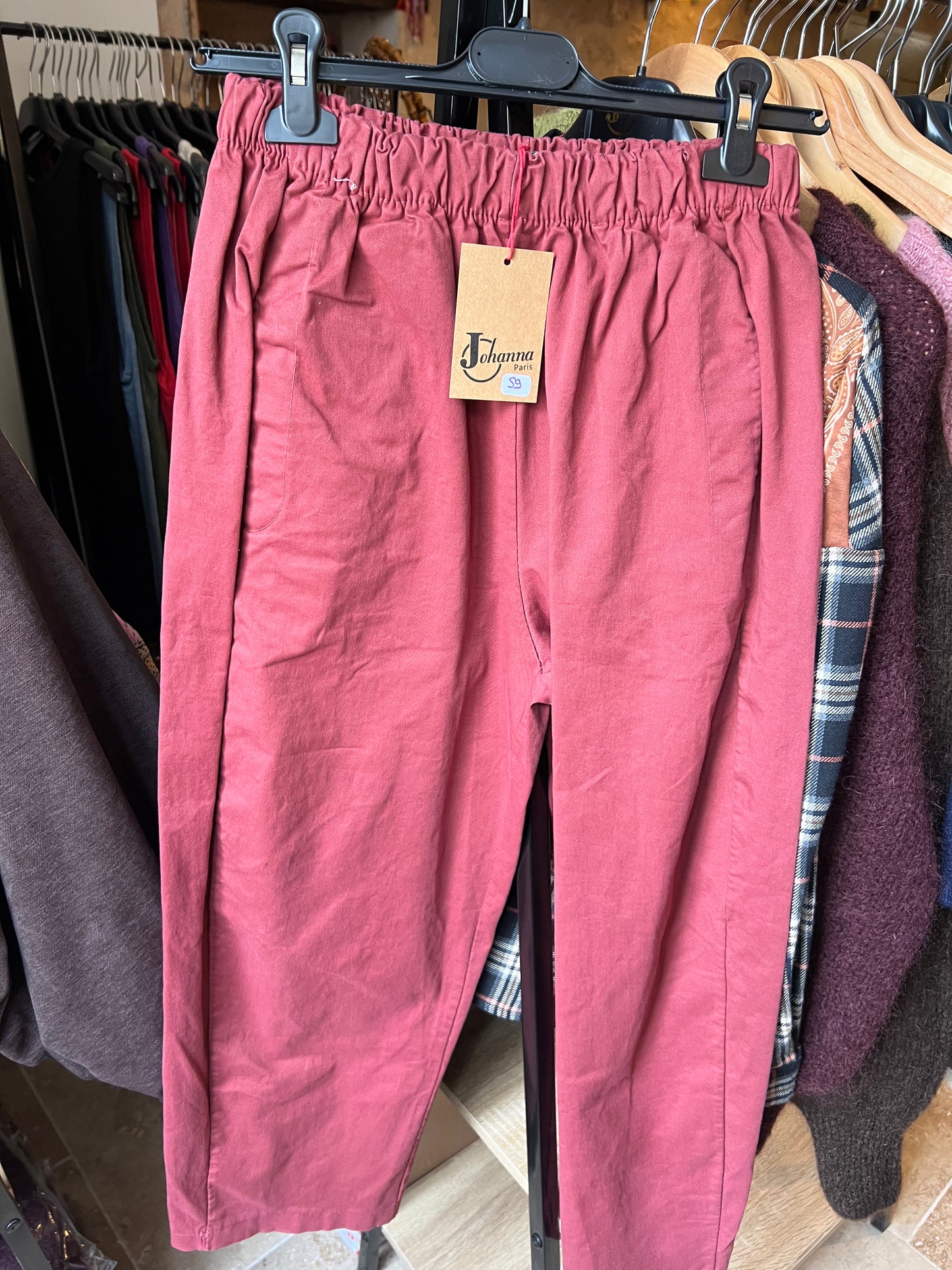 Pantalon Magique toile hiver-Johanna Paris- Petit prix