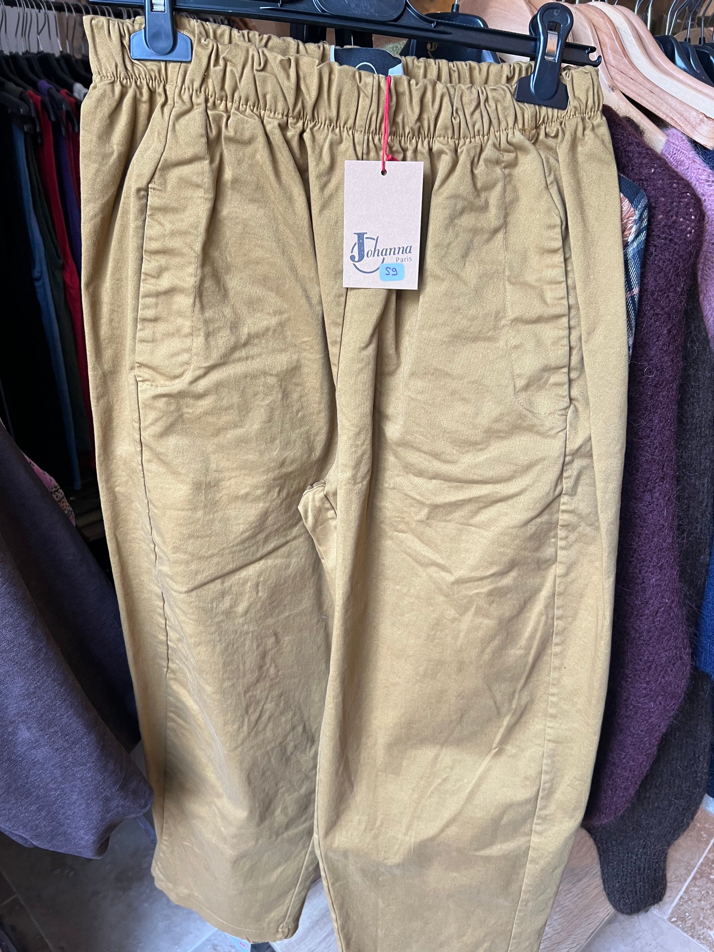 Pantalon Magique toile hiver-Johanna Paris- Petit prix