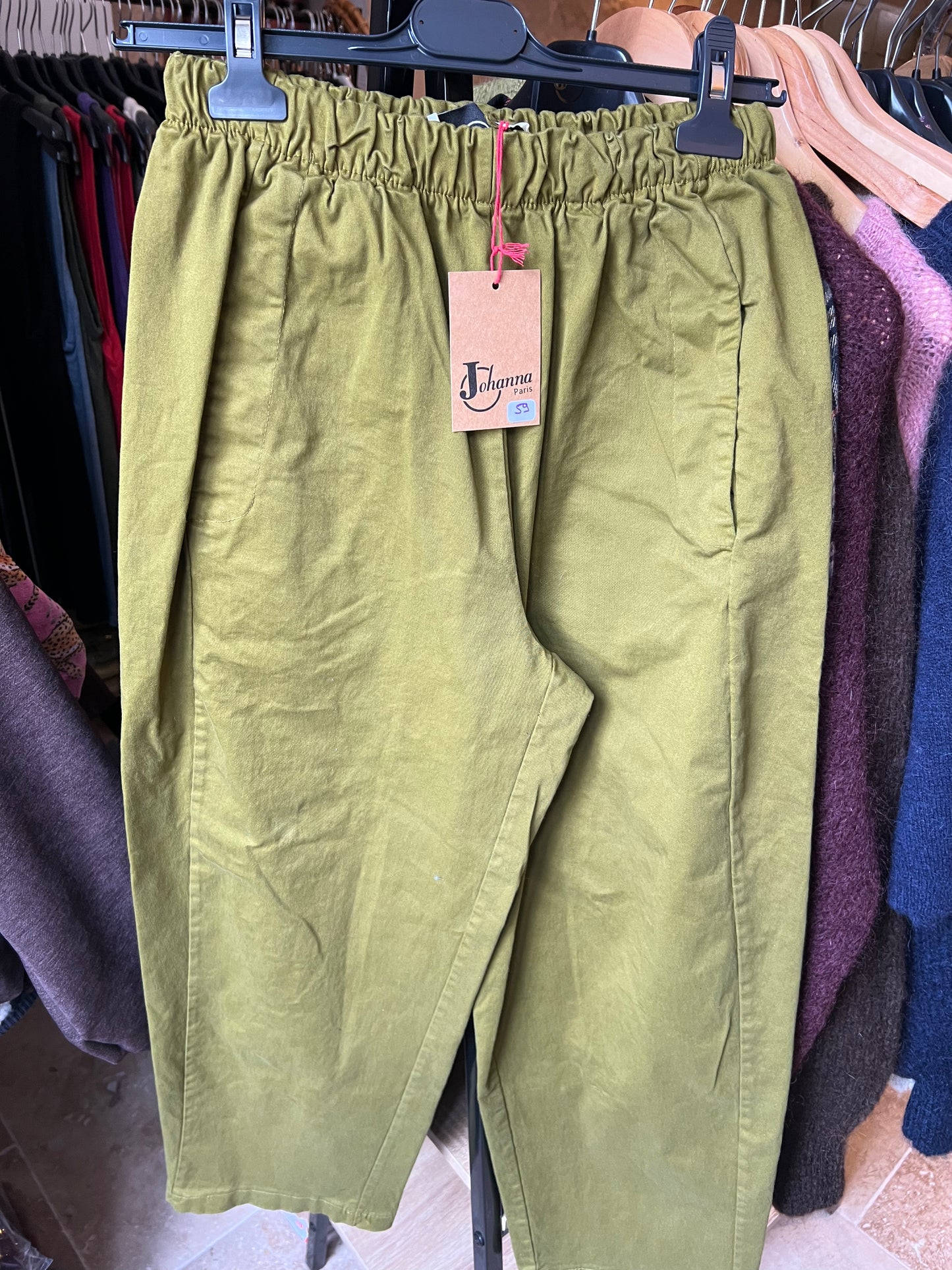 Pantalon Magique toile hiver-Johanna Paris- Petit prix