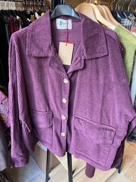 Veste en velours Enola Prune-Johanna Paris