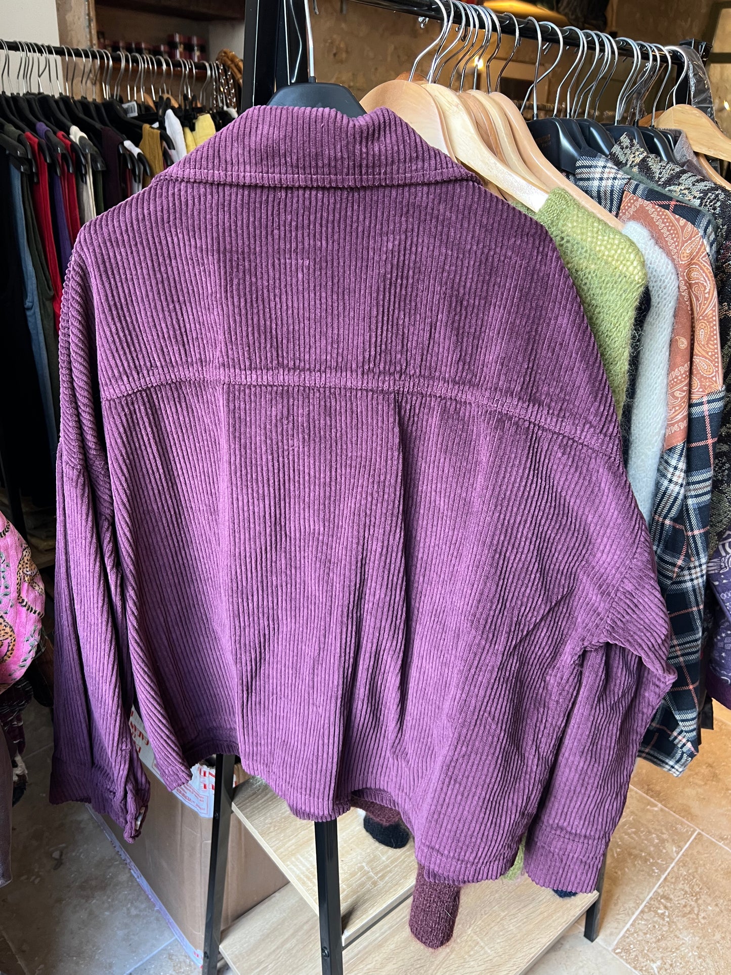 Veste en velours Enola Prune-Johanna Paris