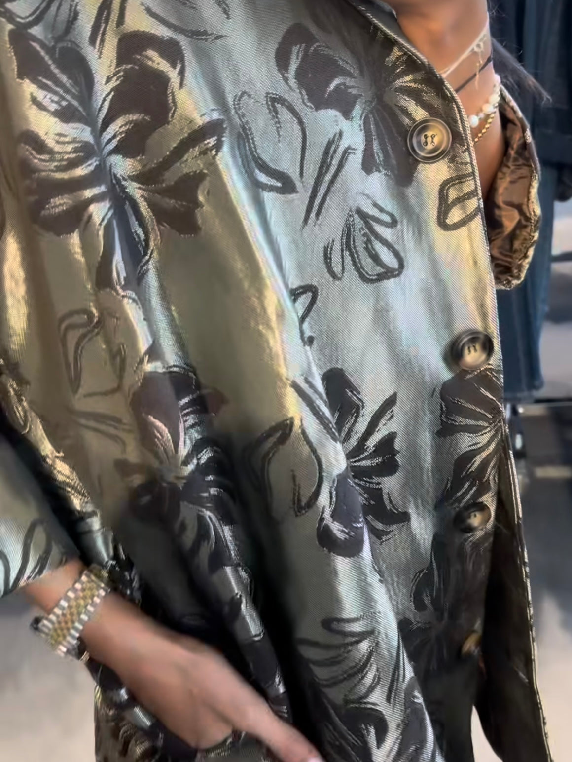 Veste doré Diana-Johanna Paris