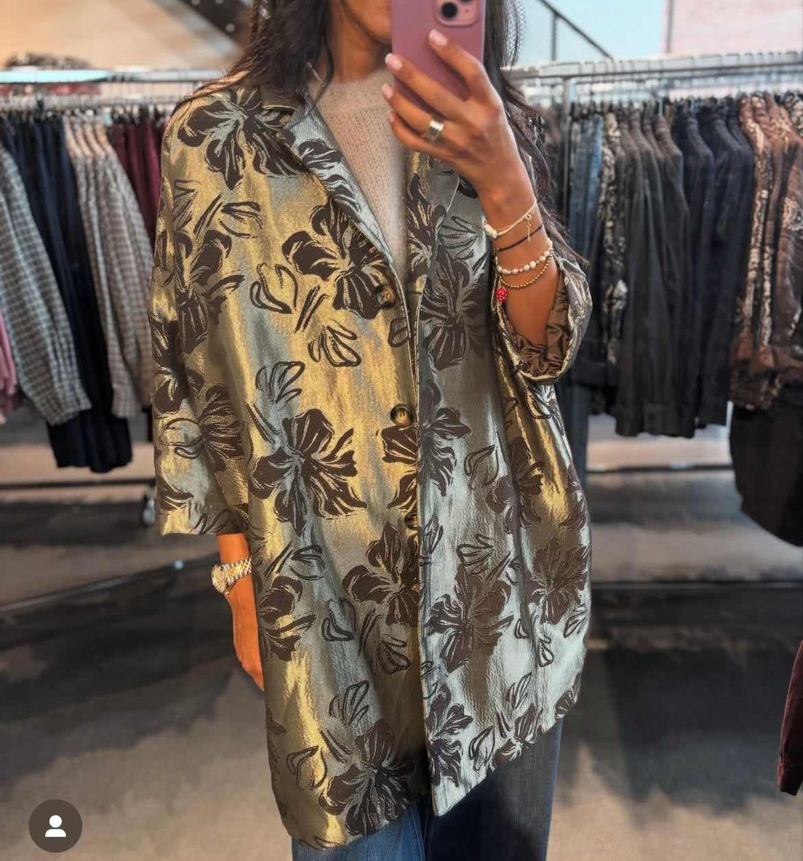 Veste doré Diana-Johanna Paris