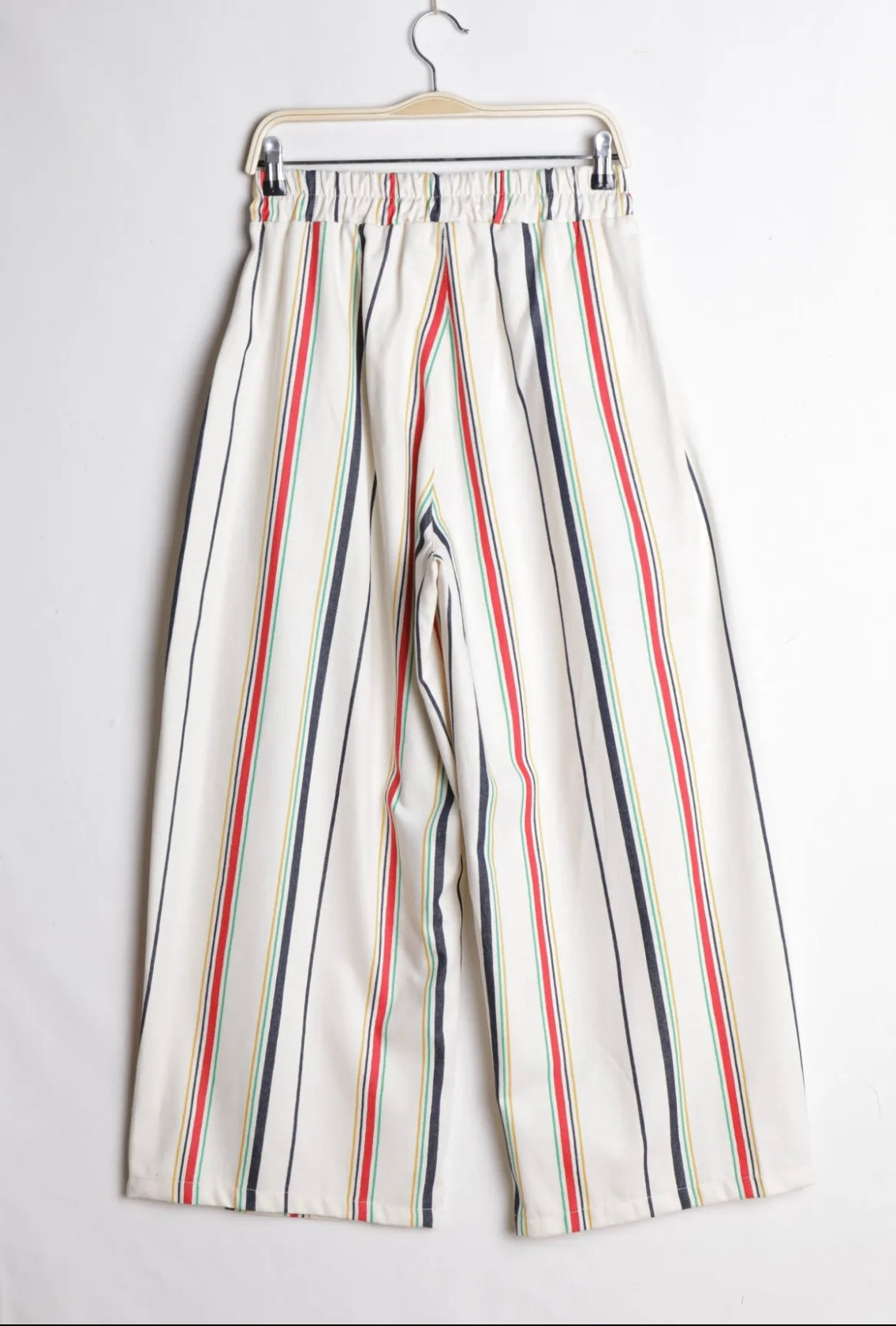 Pantalon large Capri blanc