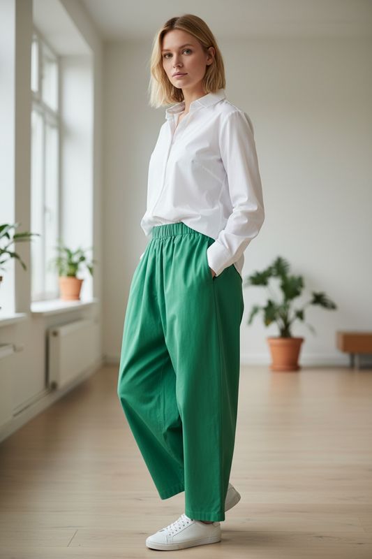 Pantalon Magique ballon-vert