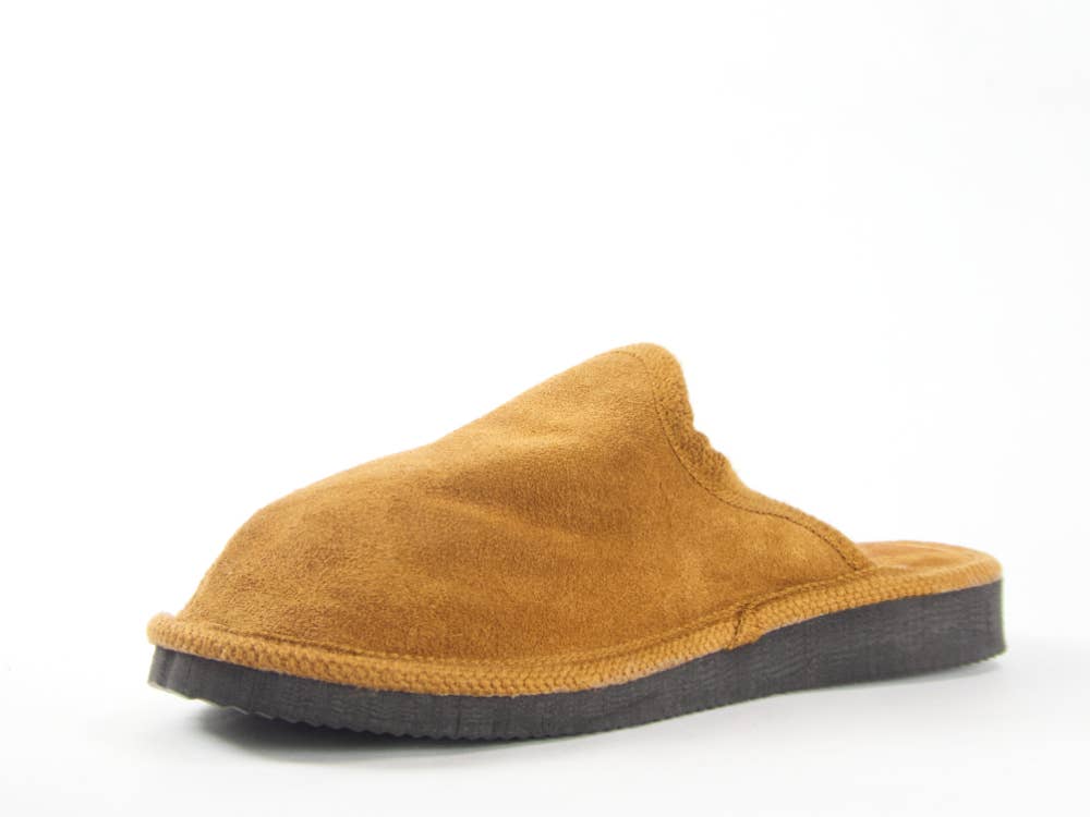 Pantoufle espagnole Bernardino en laine cognac 36-46: Cognac / 42